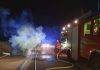 Nächtlicher PKW-Brand