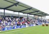 Viele Besucher*innen bei der Stadioneröffnung in Wandhofen