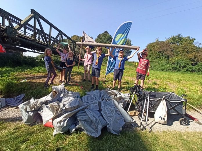 RCU2023_Gelbe Brücke_Pfadfinder Waschbären