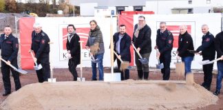 Spatenstich für die neue Feuer- und Rettungswache in Schwerte