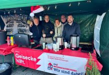 Gemeinsame Aktion für das WDR 2 Weihnachtswunder