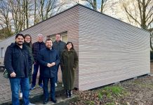 Moderne Container-Anlage erweitert Umkleidekapazitäten beim Geisecker SV