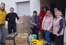 Team „Versorgungsschränke“ spendet erneut für die Ukraine