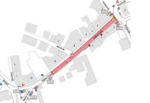 Vollsperrung der Hagener Straße im Bereich City Center