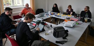 Linke verabredeten Geschlossenheit