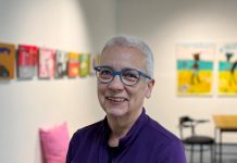 Farbe. Freiheit. Weitsicht. Eva Hammoudo in der Stadtbücherei