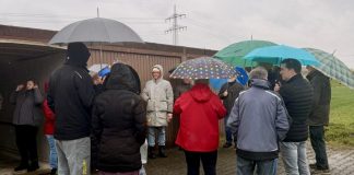 Großes Interesse am Ortstermin zur Verkehrssituation am Alten Dortmunder Weg