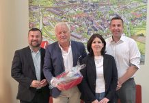 Bürgermeister empfängt KSB-Ehrenvorsitzenden Klaus Stindt im Rathaus
