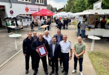 100 Jahre Löschgruppe Geisecke: Bürgermeister überreicht Urkunde zum Jubiläum
