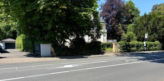 Straßenmarkierungen in der Karl-Gerharts-Straße erneuert