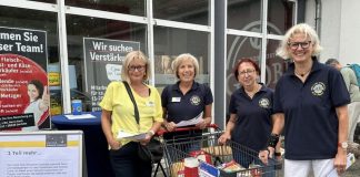Lions-Club Schwerte-Caelestia sammelt Spenden für das Frauenhaus im Kreis Unna