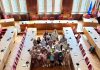 Klasse 2c der Lenningskampschule blickt hinter die Kulissen des Rathauses