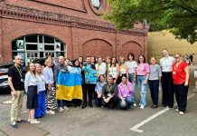 Ukrainische Delegation tauscht sich in Schwerte über Begegnungsorte aus