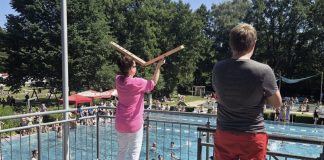 Mehr als 350 Schwimmerinnen und Schwimmer beim 24-Stunden-Schwimmen im Elsebad