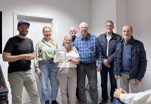 Grüne Viktoria für das Repair-Café Holzen