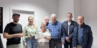 Grüne Viktoria für das Repair-Café Holzen